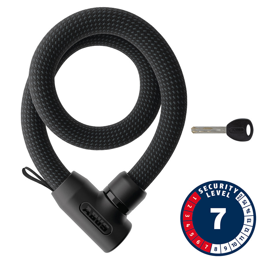 Abus, Yarnit 4004K, Chain Lock, Key, 4mm, 85cm, 2.8&