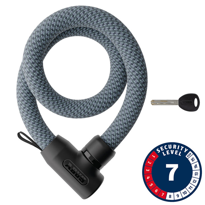 Abus, Yarnit 4004K, Chain Lock, Key, 4mm, 85cm, 2.8&
