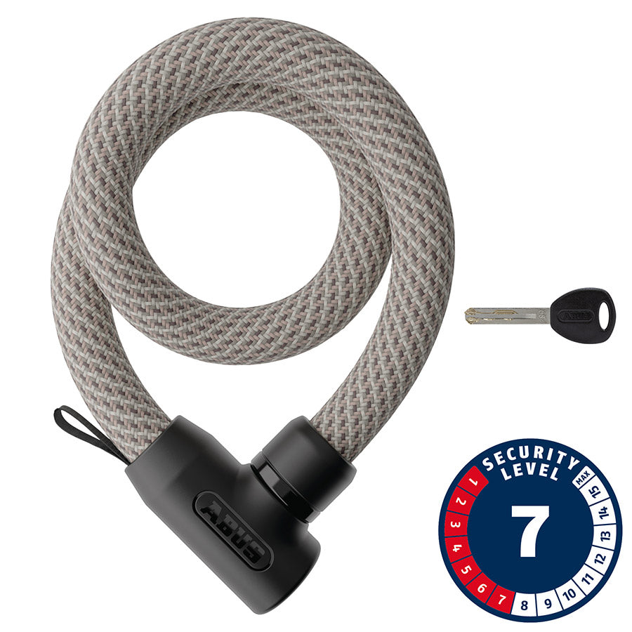 Abus, Yarnit 4004K, Chain Lock, Key, 4mm, 85cm, 2.8&