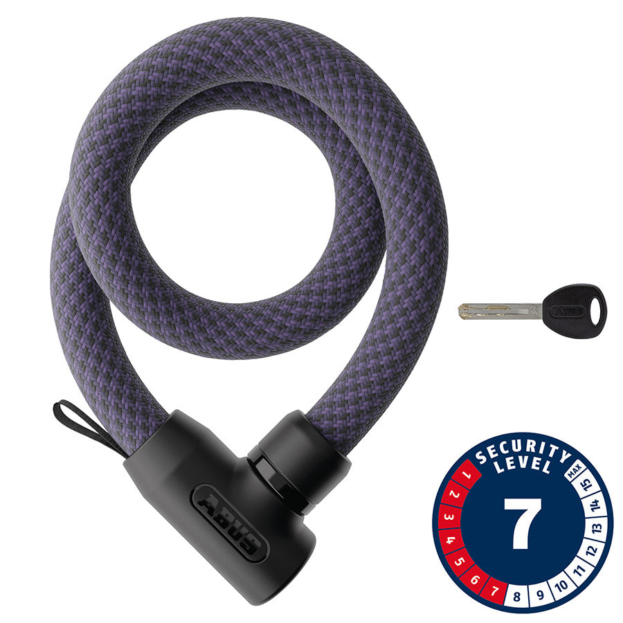 Abus, Yarnit 4004K, Chain Lock, Key, 4mm, 85cm, 2.8&