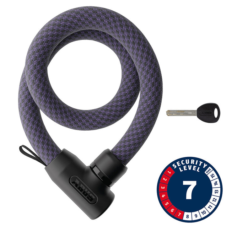 Abus, Yarnit 4004K, Chain Lock, Key, 4mm, 85cm, 2.8&