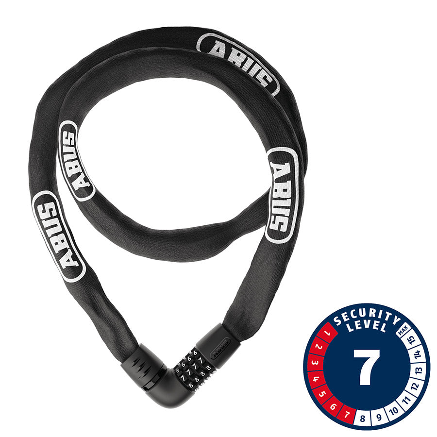 Abus, Tresor 6807C, Chain Lock, Combination, 7mm, 85cm, 2.8&