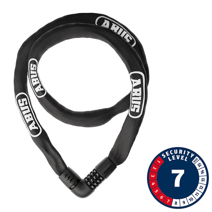 Abus, Tresor 6807C, Chain Lock, Combination, 7mm, 85cm, 2.8&