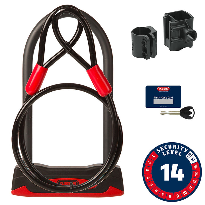 Abus, Granit London Plus 53 + Cobra, U-Lock, Key, 13mm, 160x230mm, 6.3&