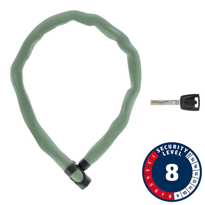 Abus, IVERA 7210K, Chain Lock, Key, 7mm, 85cm, 2.8&