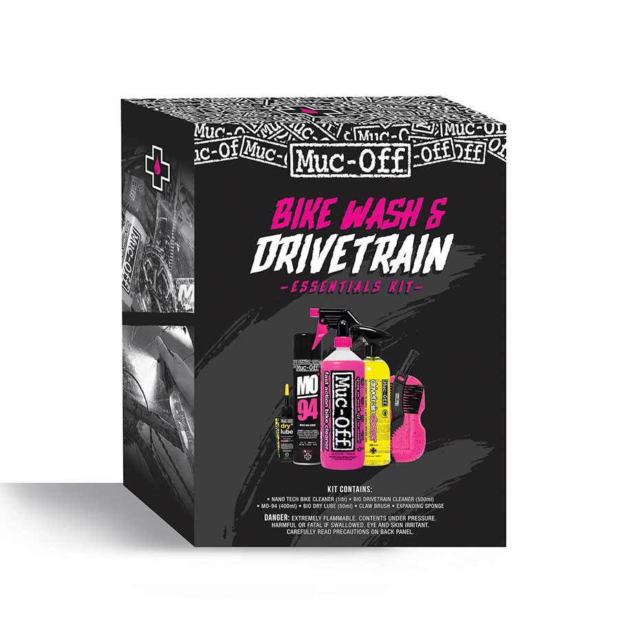 Muc-Off - Bike Wash &amp; Drivetrain Essentials Kit