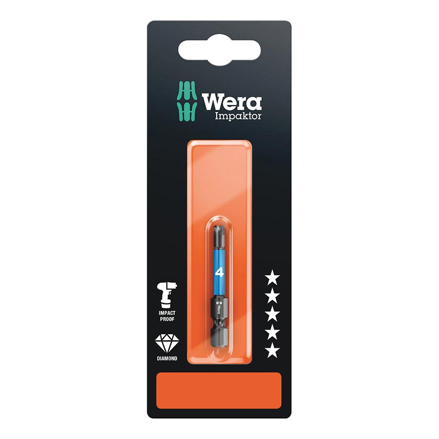 Wera - 840/4 IMP DC Impaktor bits SB