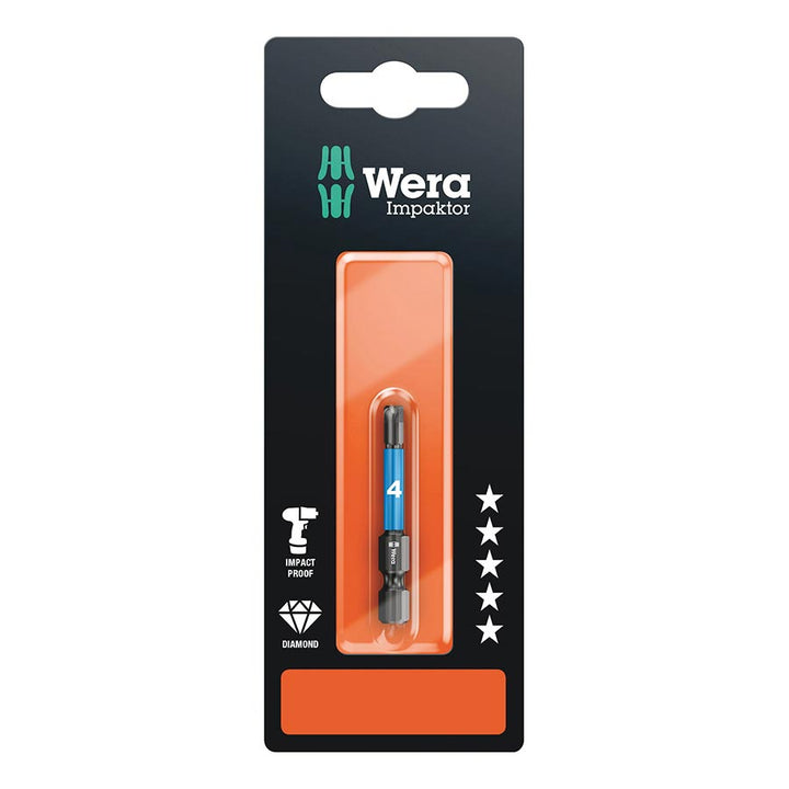 Wera - 840/4 IMP DC Impaktor bits SB