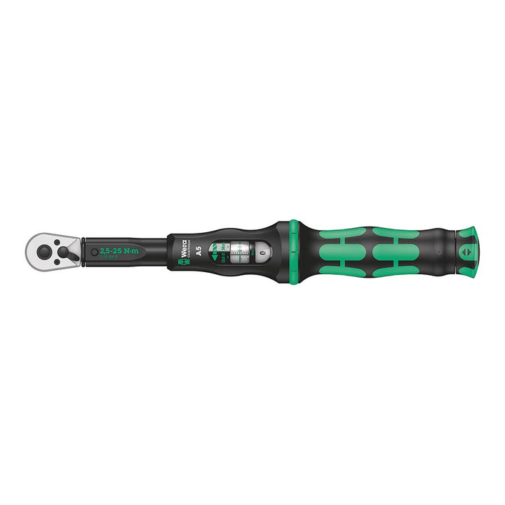 Wera, Click-Torque, Torque Wrench, 2.5-25Nm - 1/4&